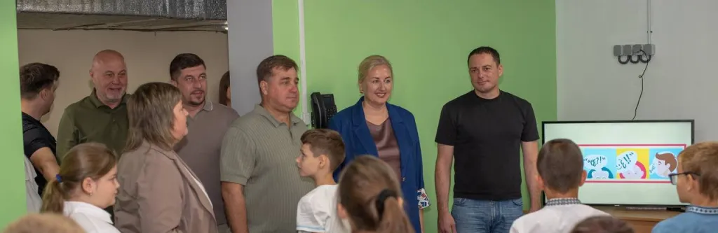 У Кам’янській гімназії №12 відкрили сучасне укриття до Дня міста