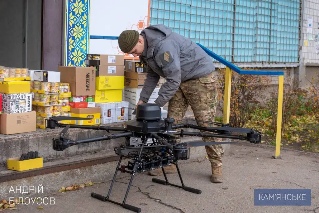 Захисники отримали дрон «Вампір» від Кам’янського