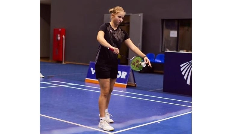 Варвара Попережай з Дніпра стала срібною призеркою чемпіонату Європи U17 з бадмінтону