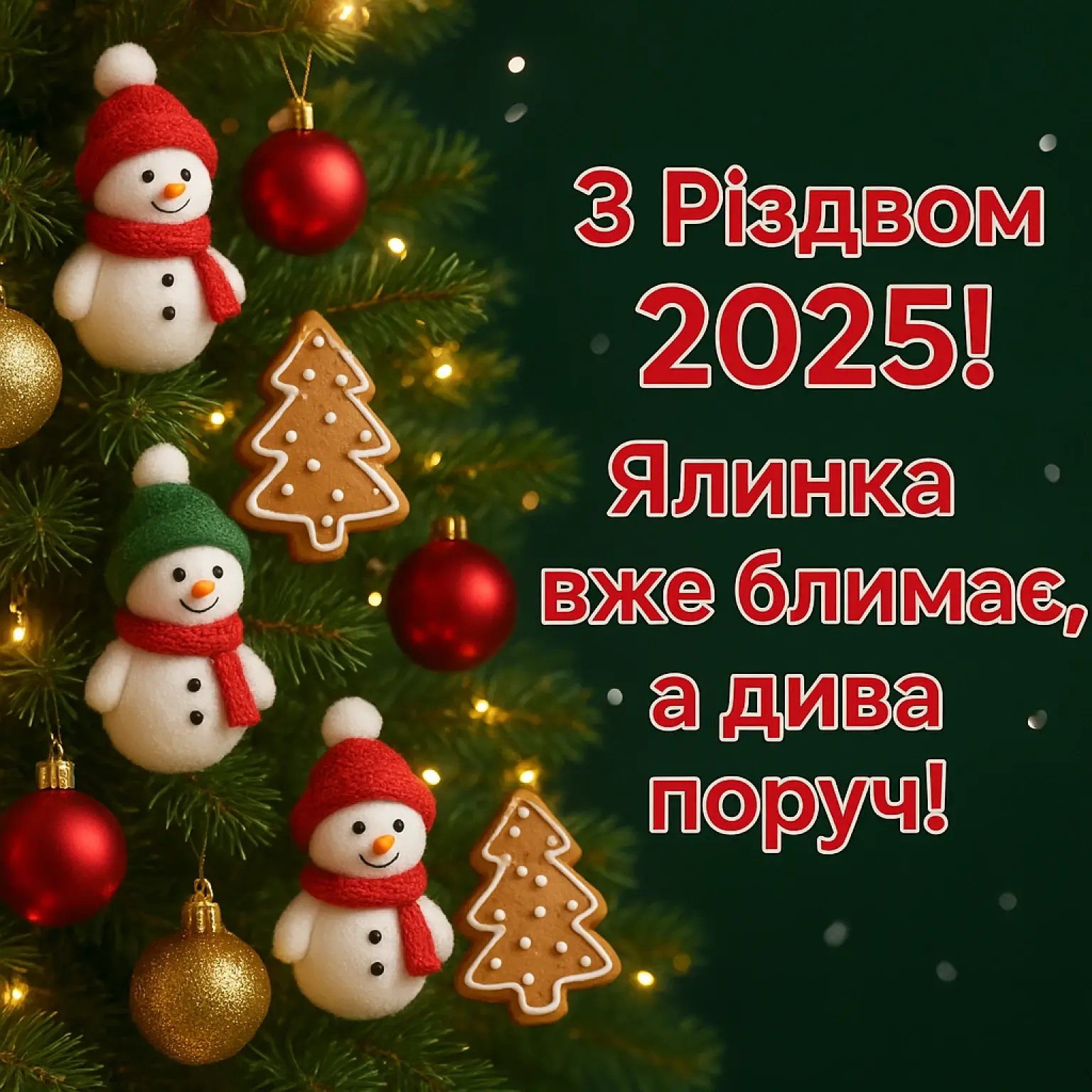 Привітання з Різдвом 2025: найкращі побажання для рідних та близьких Привітання з Різдвом 2025: найкращі побажання для рідних та близьких