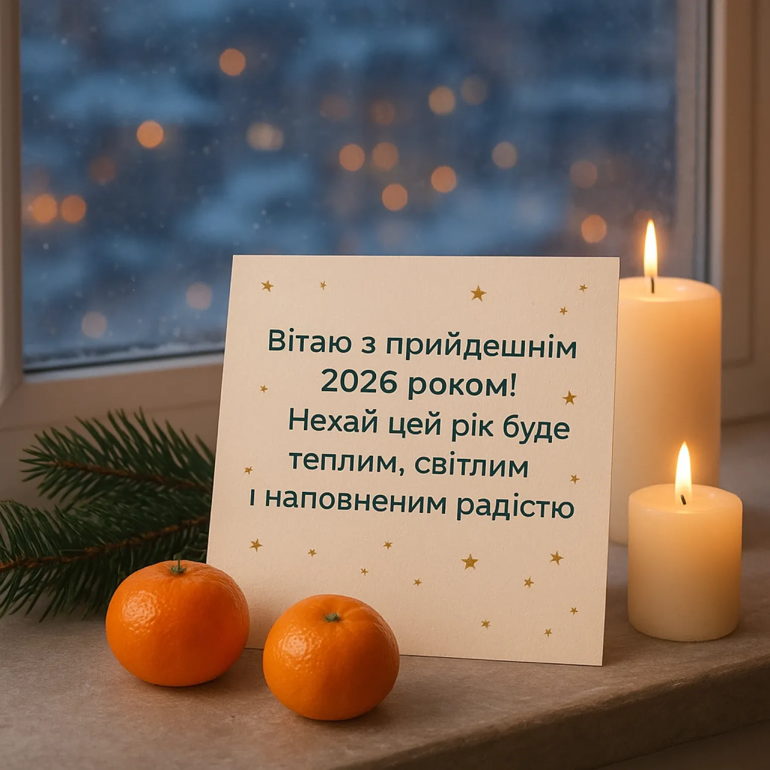 Привітання з прийдешнім Новим роком 2026: свято наближається Привітання з прийдешнім Новим роком 2026: свято наближається