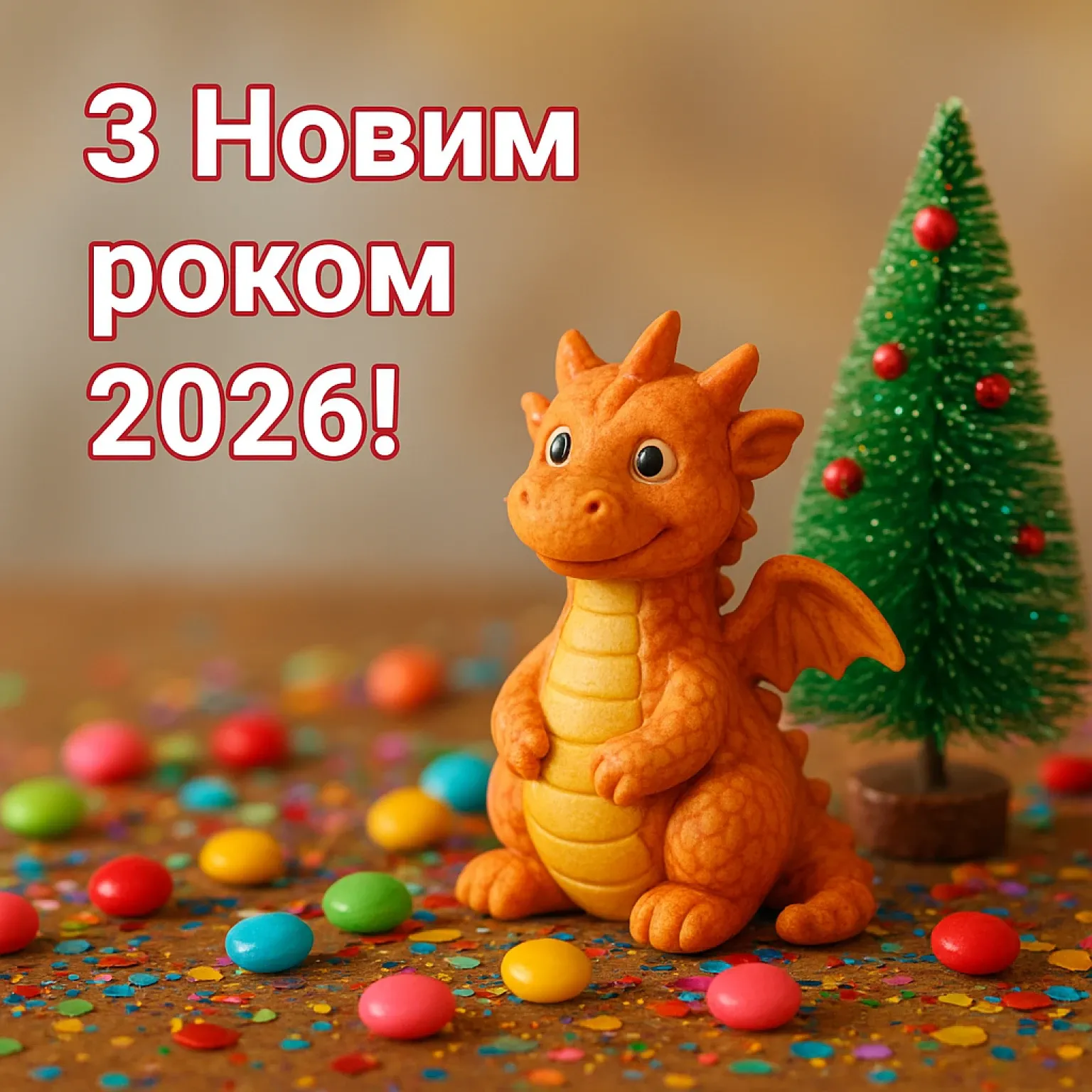 Привітання з прийдешнім Новим роком 2026: свято наближається Привітання з прийдешнім Новим роком 2026: свято наближається