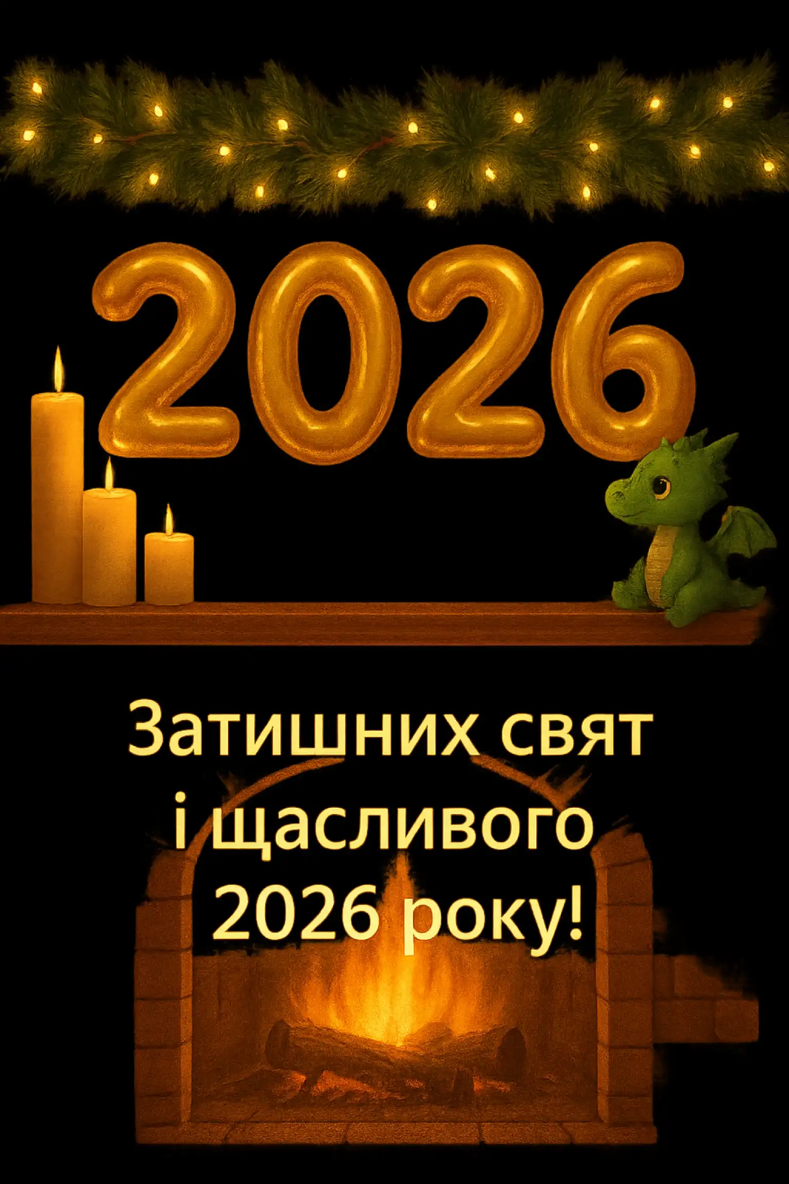 Привітання з прийдешнім Новим роком 2026: свято наближається Привітання з прийдешнім Новим роком 2026: свято наближається