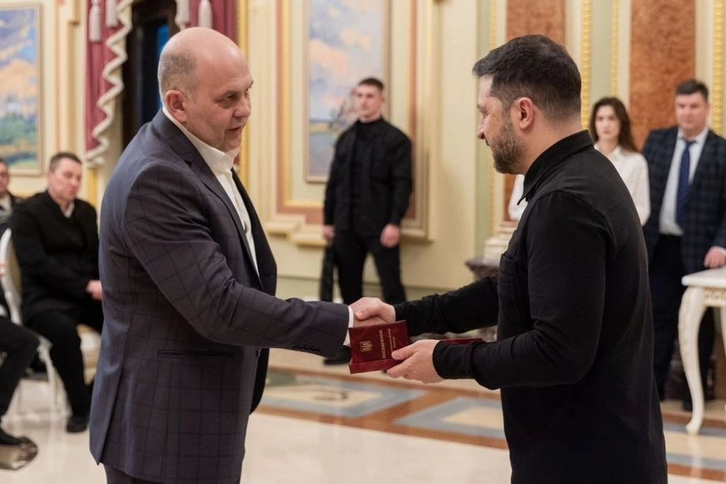 Сергій Гершун отримав почесне звання за відновлення електропостачання у прифпронтових громадах