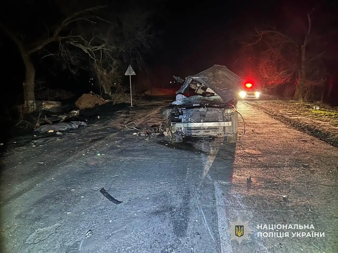 Нічна аварія на трасі Кривий Ріг – Широке забрала життя молодого пасажира Нічна аварія на трасі Кривий Ріг – Широке забрала життя молодого пасажира