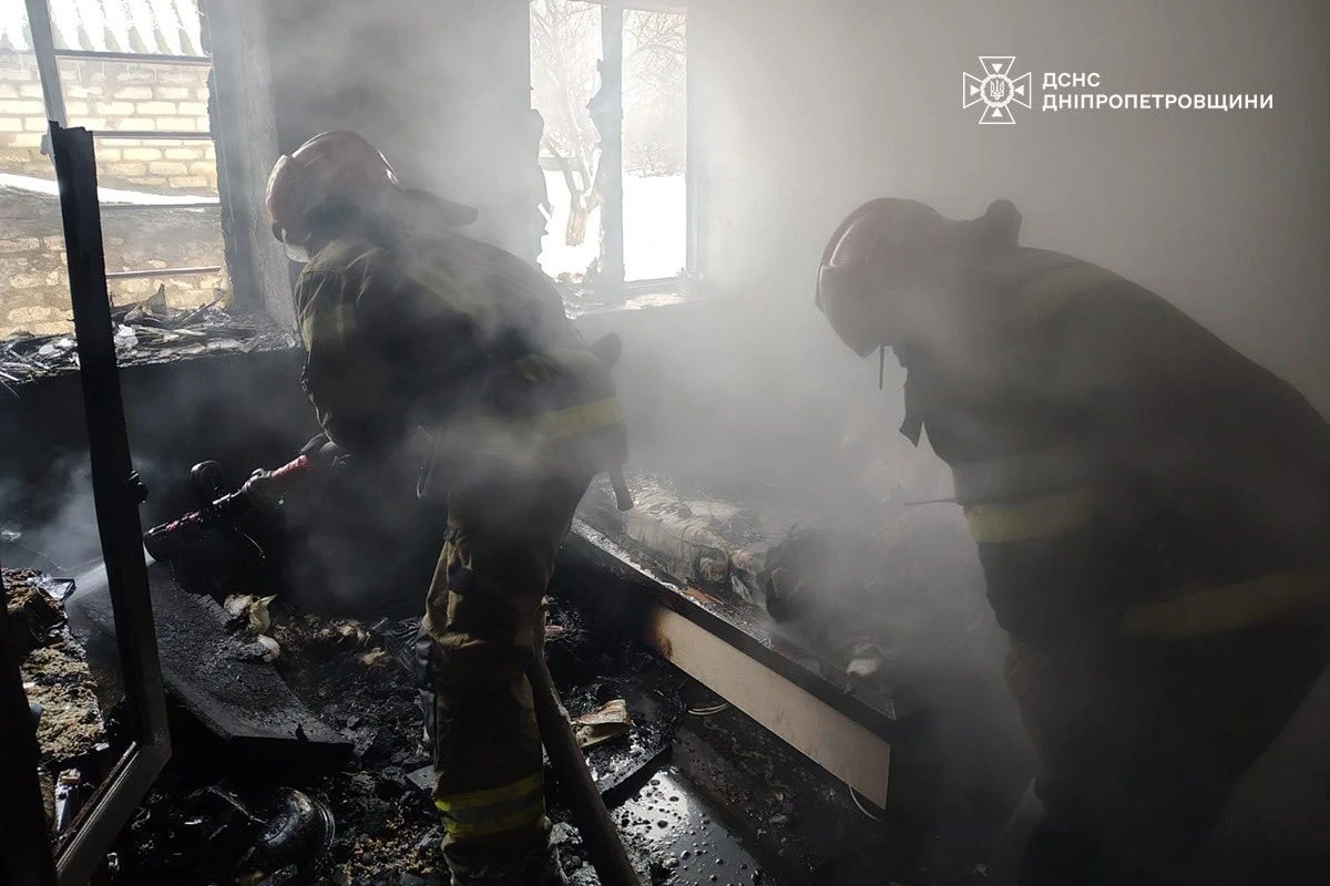 Зима з полум’ям: Дніпропетровщина втратила ще трьох мешканців через пожежі