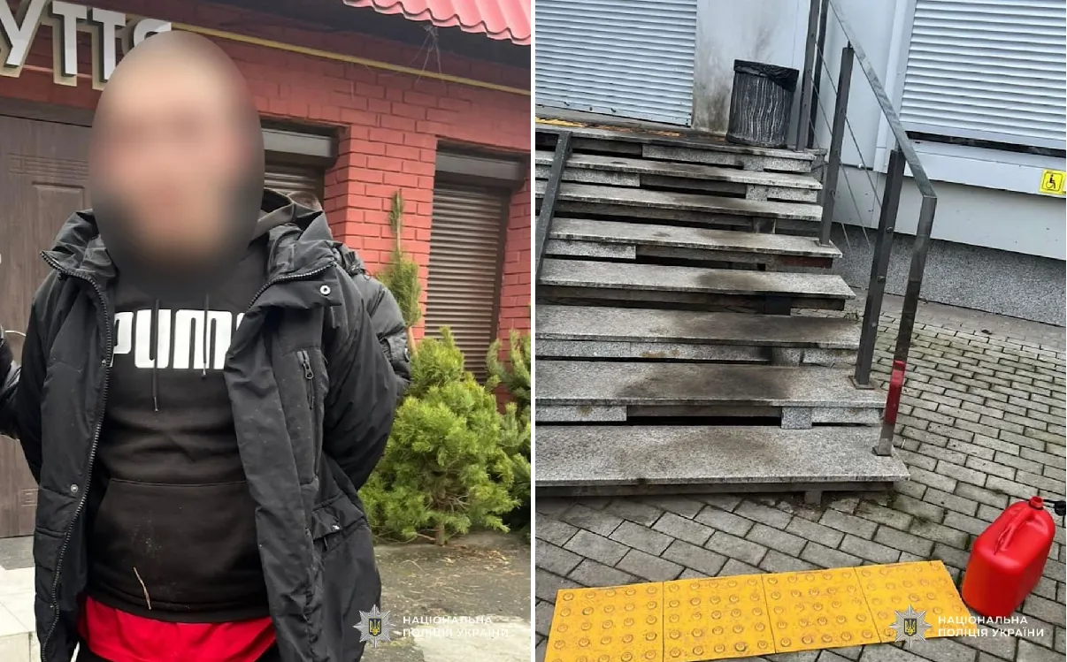 Пожежі у Дніпрі: чоловіка затримали за підпали банку та «Укрпошти»