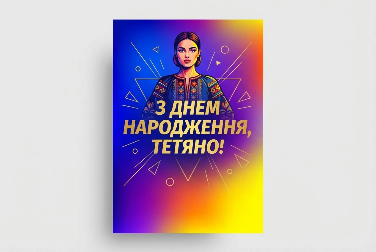 з днем народження тетяна українською з днем народження тетяна українською