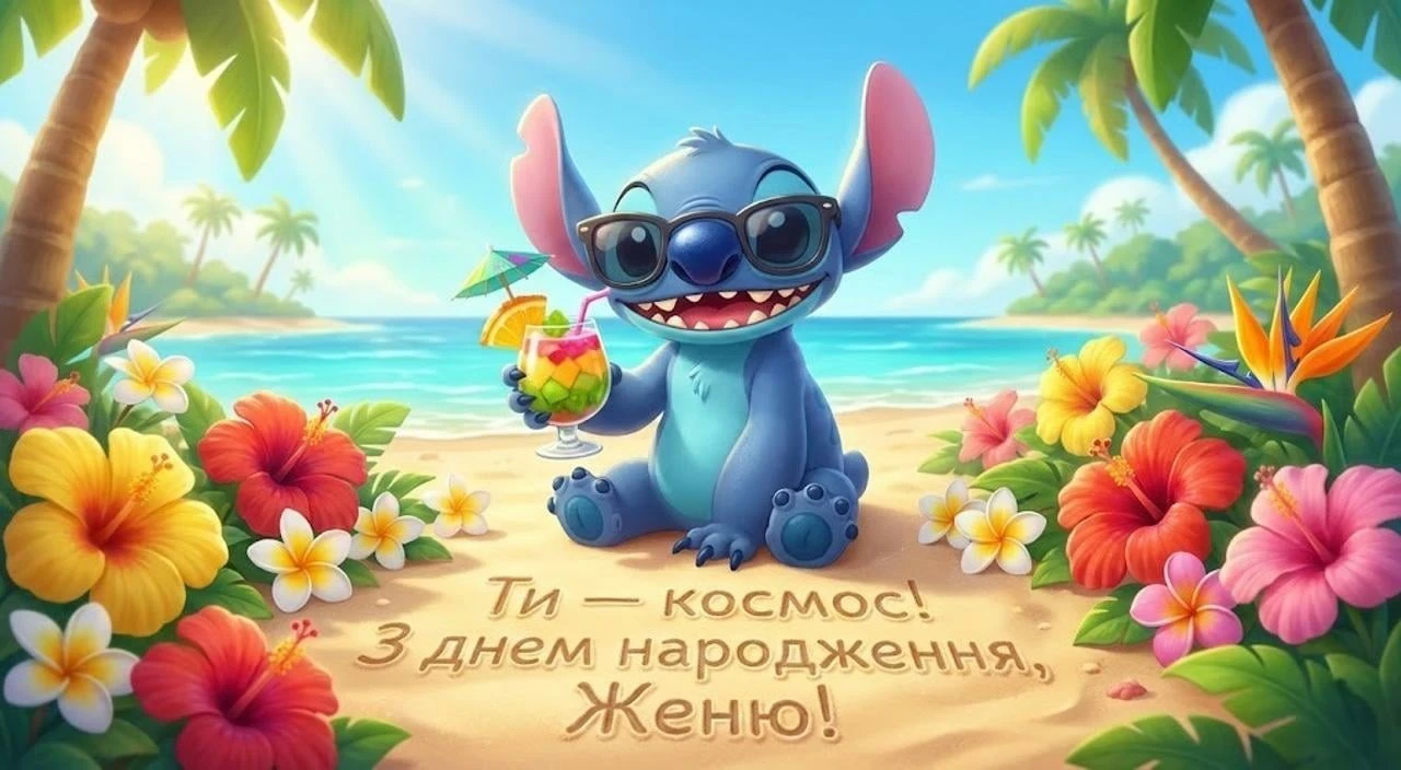 Привітання з днем народження для Євгенії