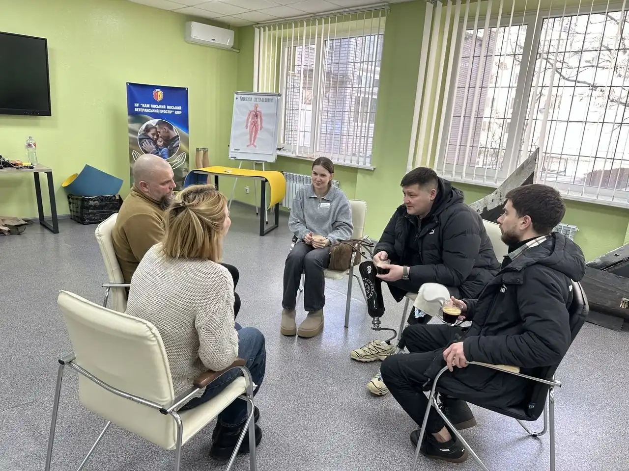 Нові горизонти реабілітації: як у Кам’янському розширюють мережу підтримки ветеранів