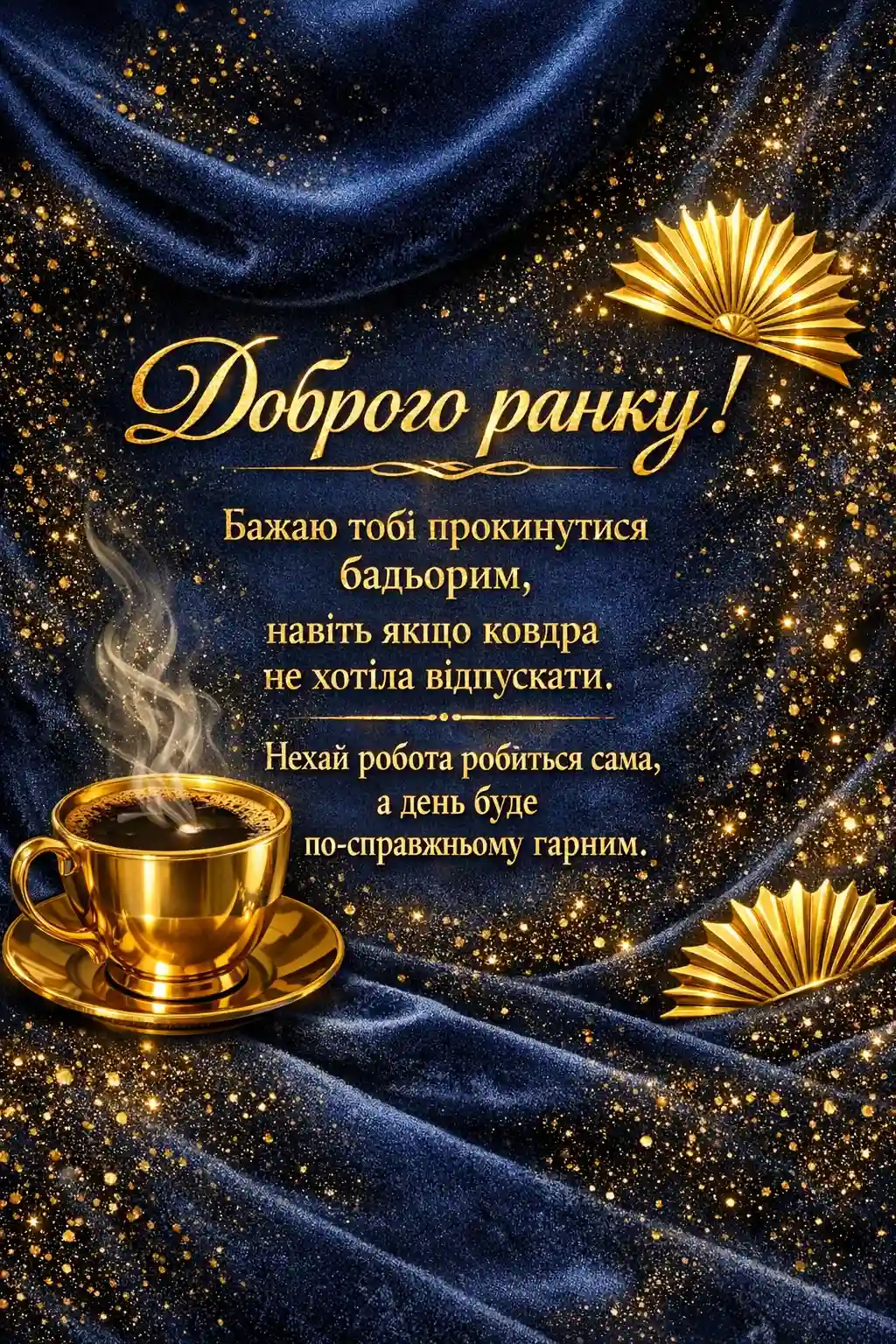 Доброго ранку і гарного дня українською: душевні побажання та красиві картинки