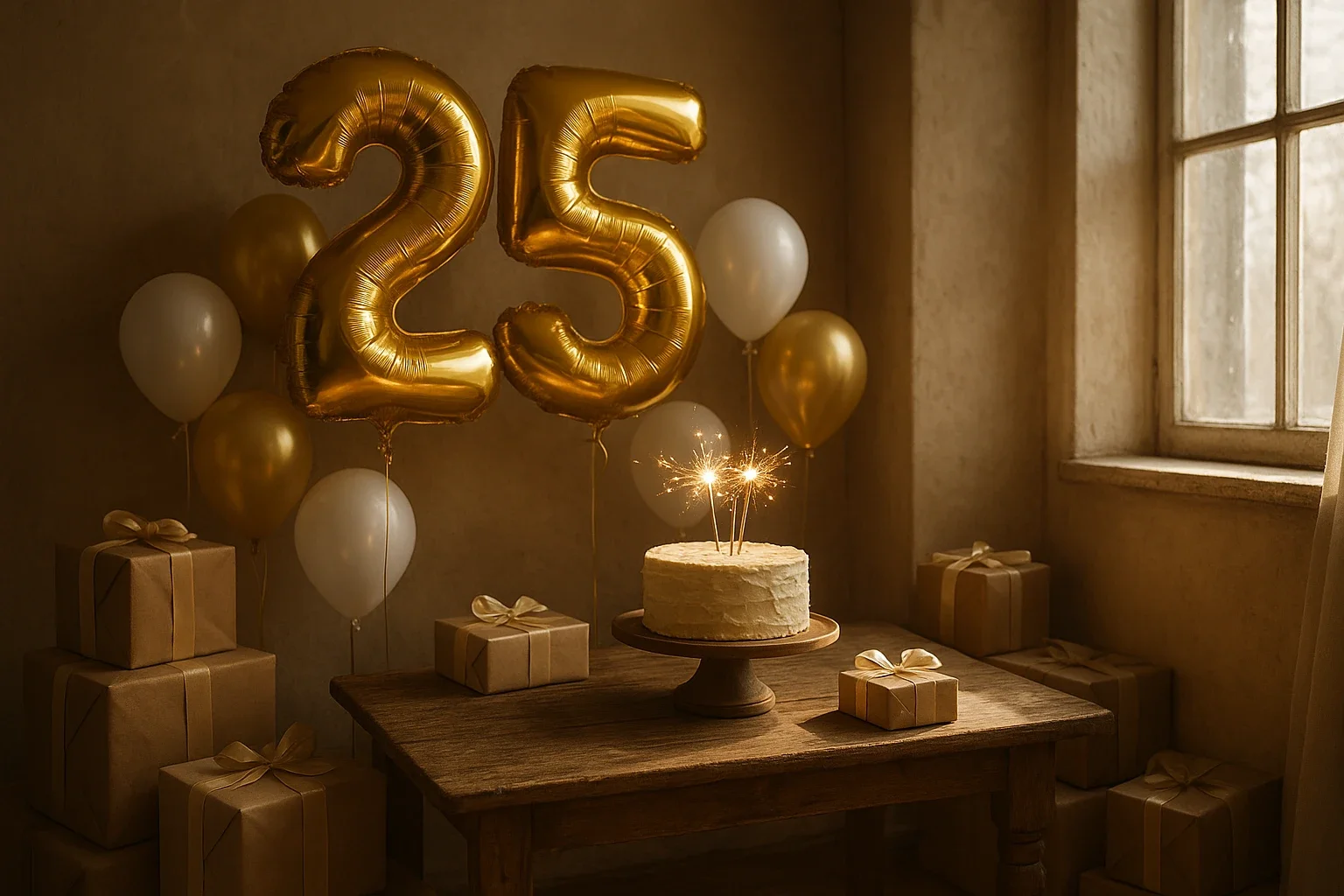 Вітання для сина з ювілеєм на 25 років