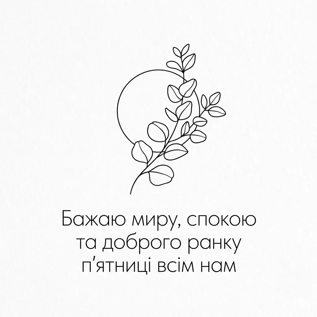 Листівки з добрим ранком п’ятниці: надихаючі картинки та щирі побажання для гарного настрою