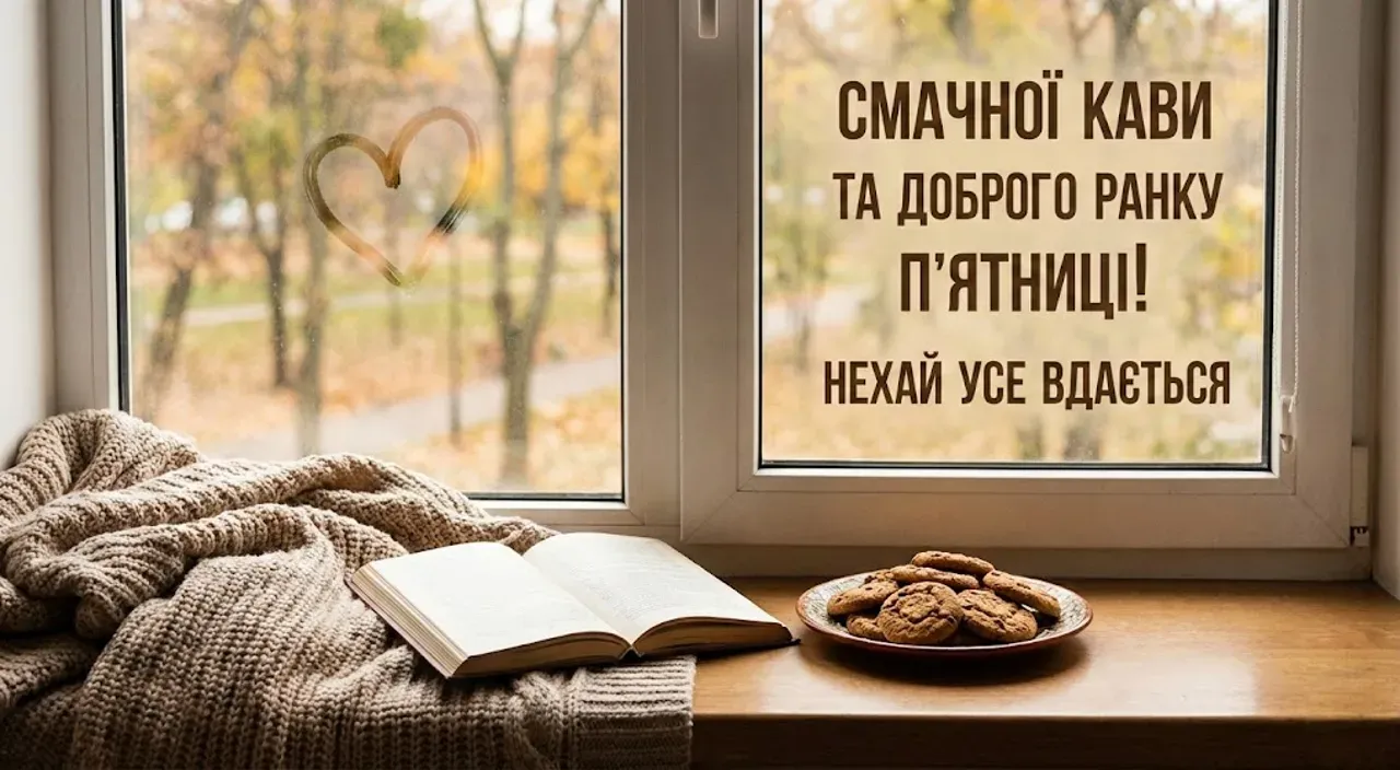 Листівки з добрим ранком п’ятниці: надихаючі картинки та щирі побажання для гарного настрою
