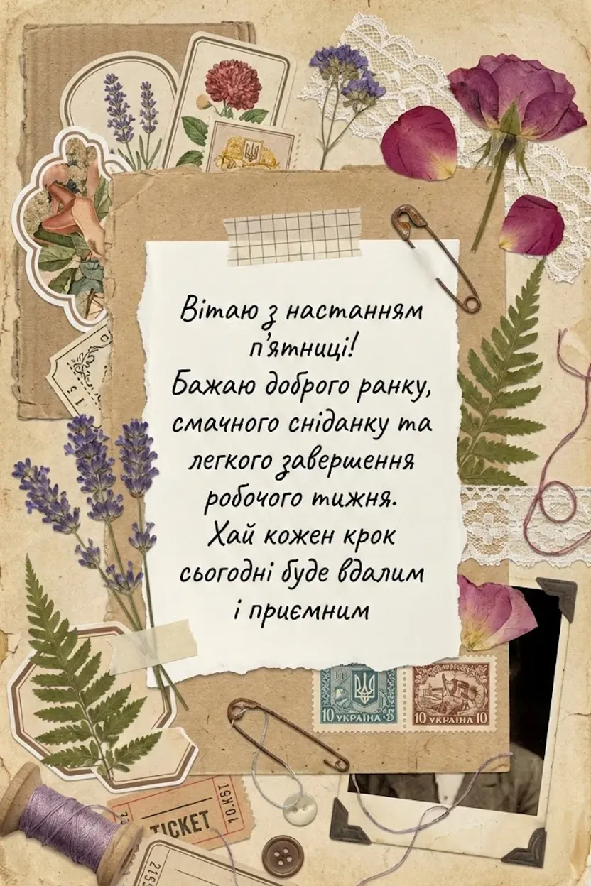 Листівки з добрим ранком п’ятниці: надихаючі картинки та щирі побажання для гарного настрою