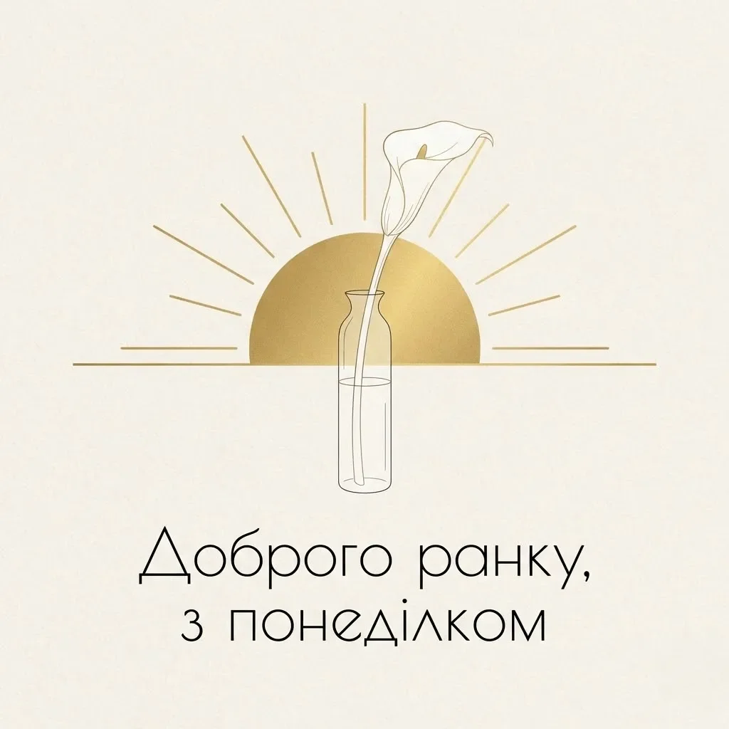 Доброго ранку, з понеділком: душевні листівки та прикольні картинки для вдалого початку тижня