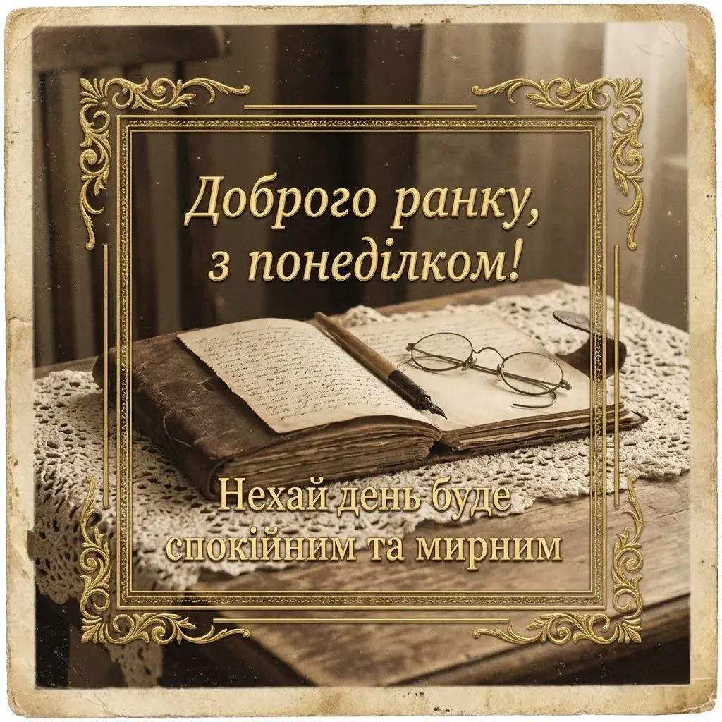 Доброго ранку, з понеділком: душевні листівки та прикольні картинки для вдалого початку тижня