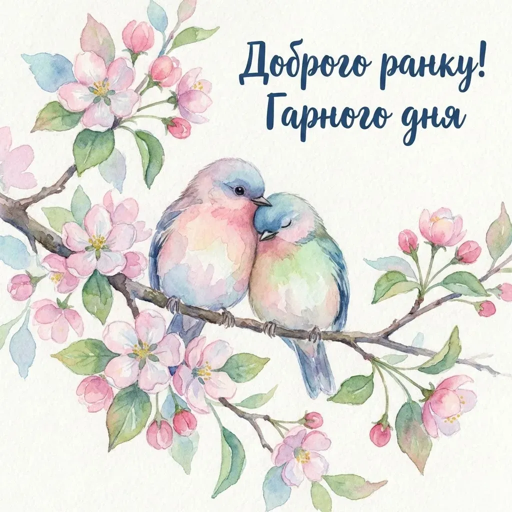 Листівки доброго ранку та гарного дня: душевна добірка для найкращого настрою