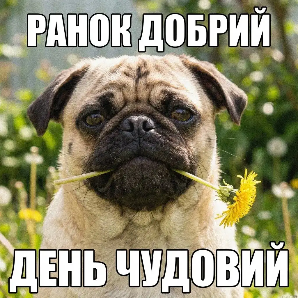 Листівки доброго ранку та гарного дня: душевна добірка для найкращого настрою