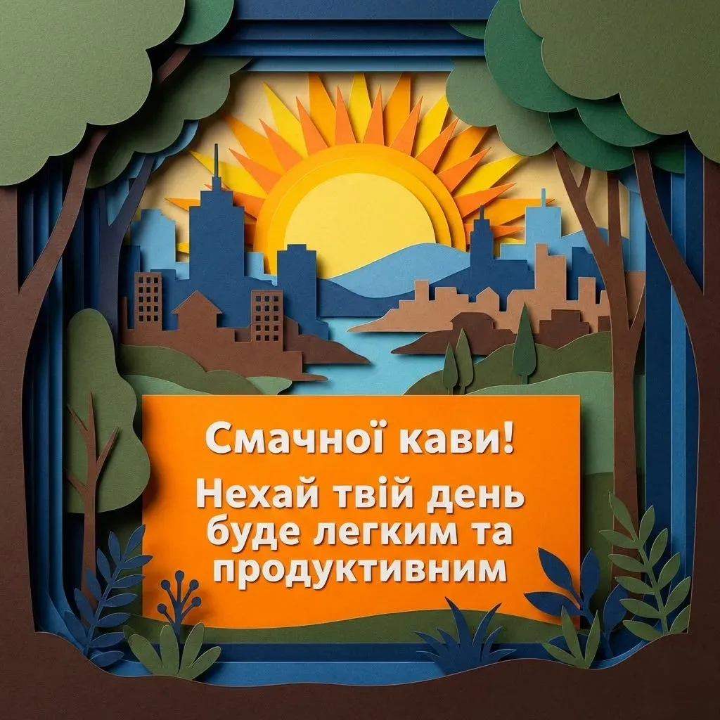 Листівки доброго ранку та гарного дня: душевна добірка для найкращого настрою
