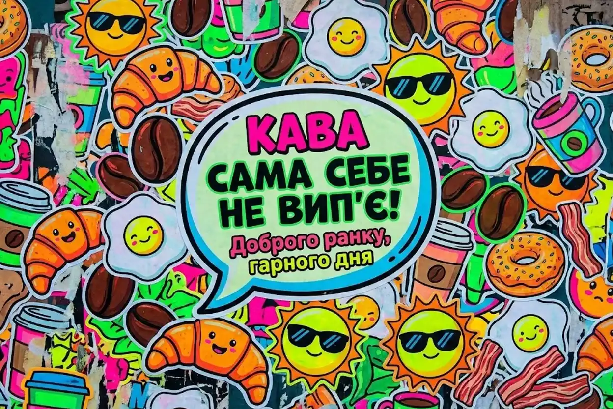 Листівки доброго ранку та гарного дня: душевна добірка для найкращого настрою