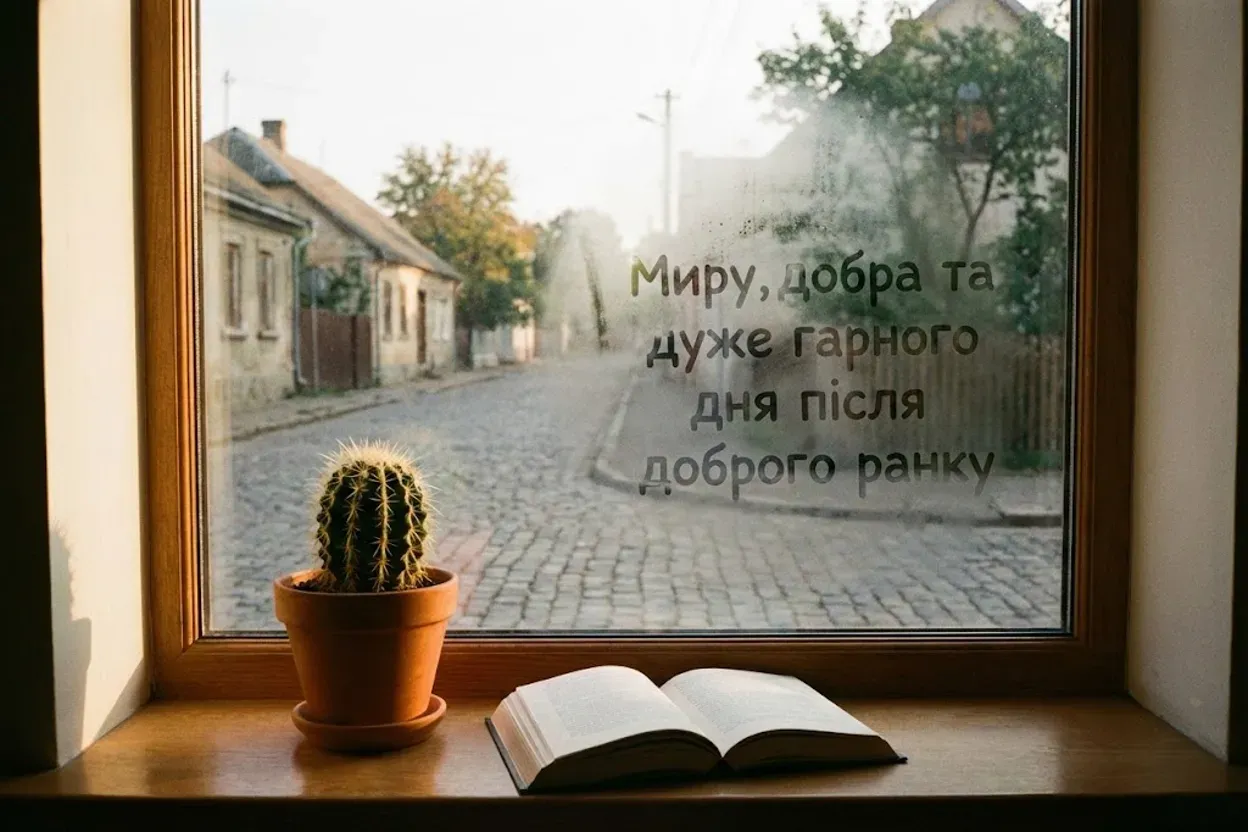 Листівки доброго ранку та гарного дня: душевна добірка для найкращого настрою
