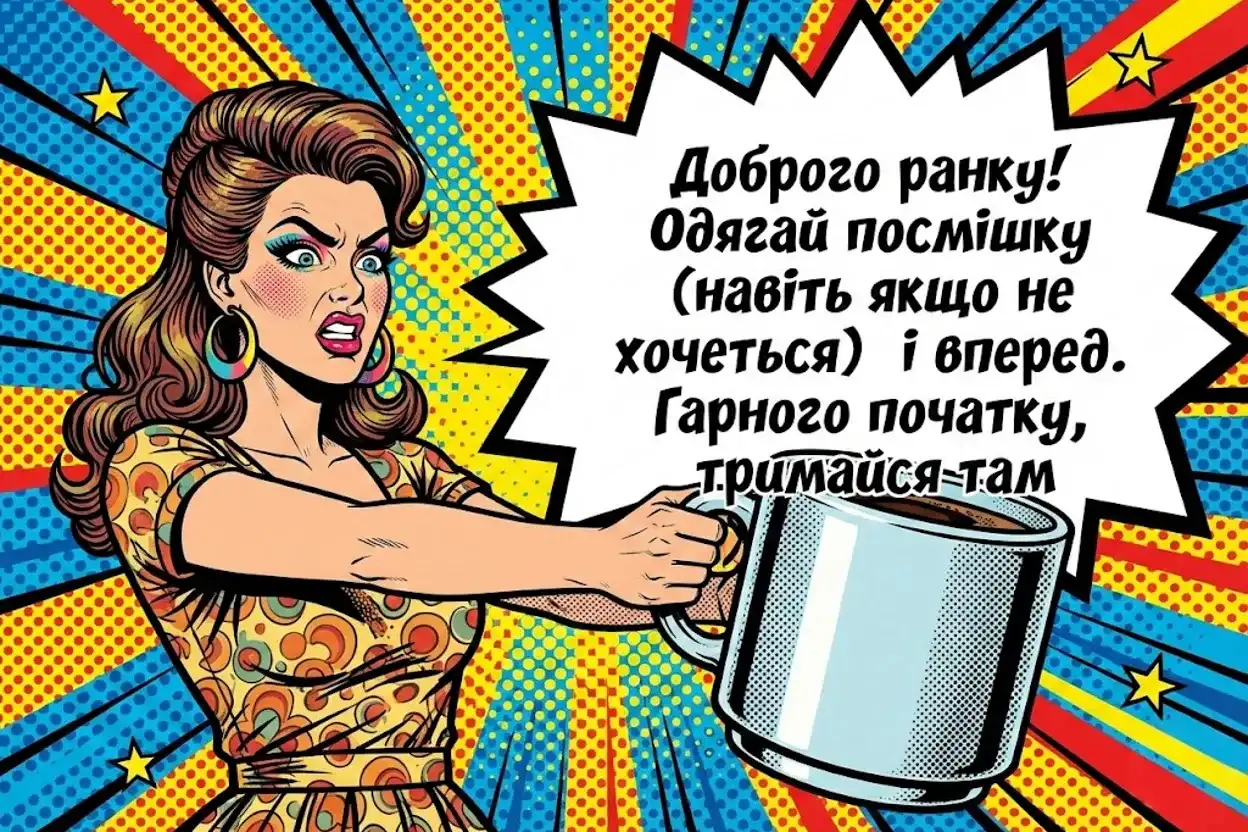 Доброго ранку та гарного початку тижня: картинки, листівки та щирі побажання