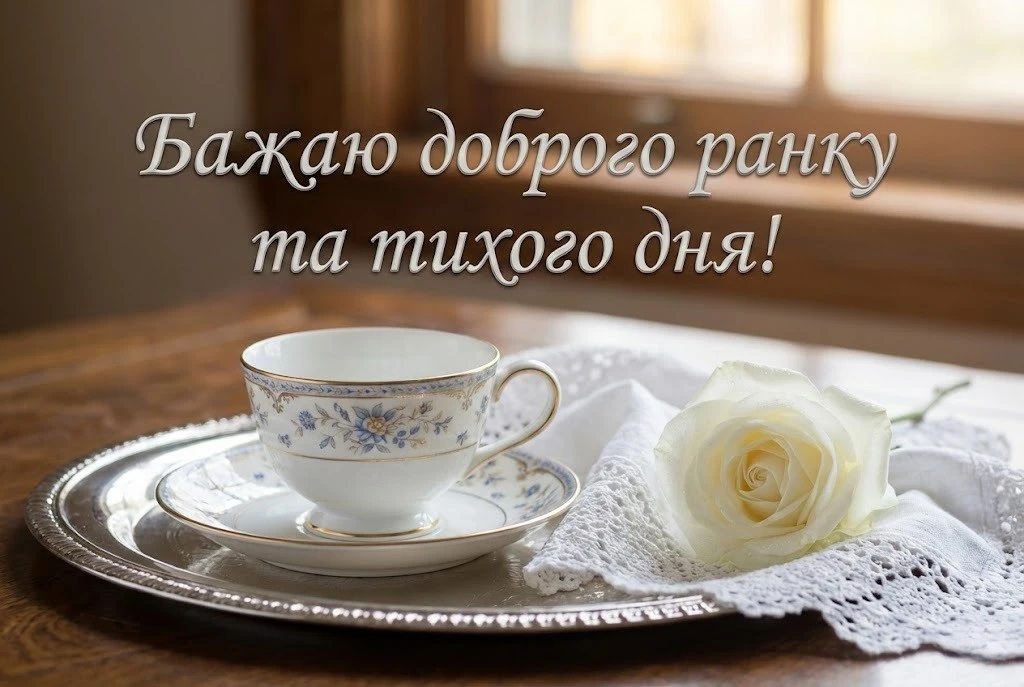 Доброго ранку та тихого дня: красиві картинки та душевні листівки для гарного настрою