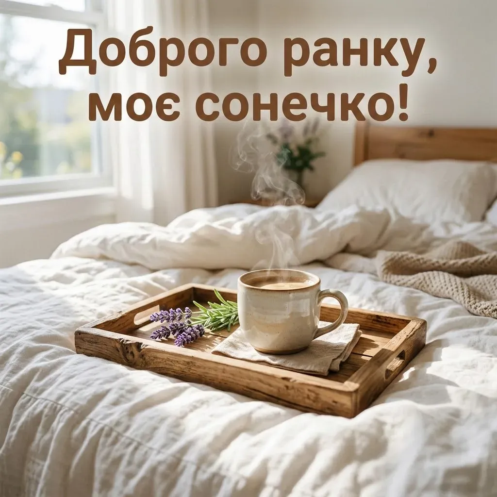 Доброго ранку для коханої: найтепліші побажання та красиві листівки для гарного настрою