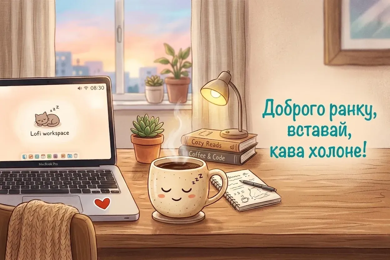 Доброго ранку для коханої: найтепліші побажання та красиві листівки для гарного настрою