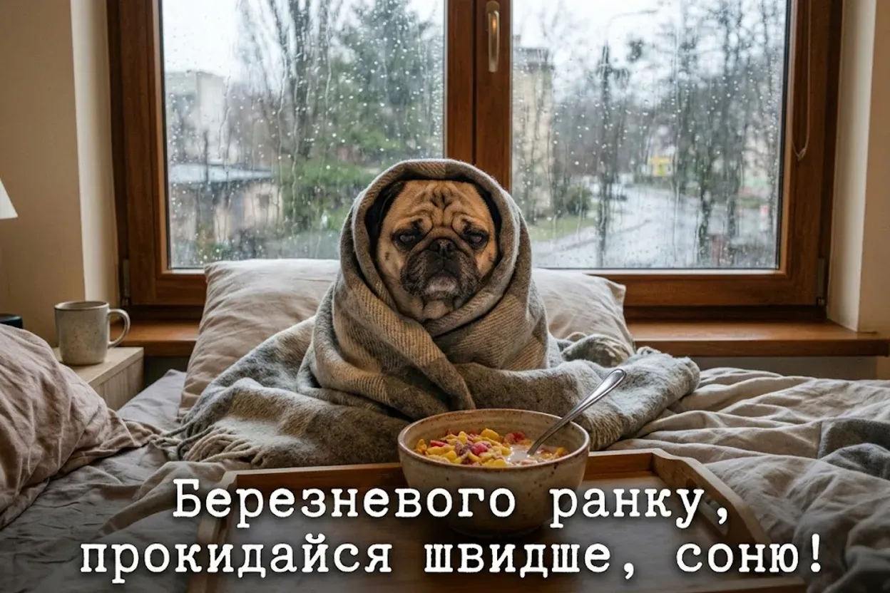 Доброго ранку березня: найтепліші листівки та щирі побажання для весняного настрою