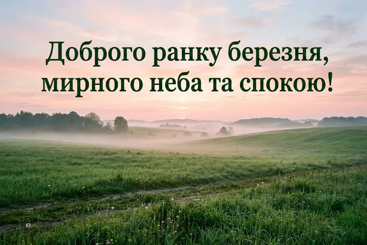 Доброго ранку березня: найтепліші листівки та щирі побажання для весняного настрою