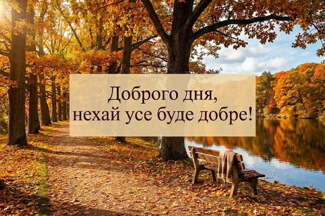 Побажання доброго дня: душевні картинки та красиві листівки для гарного настрою