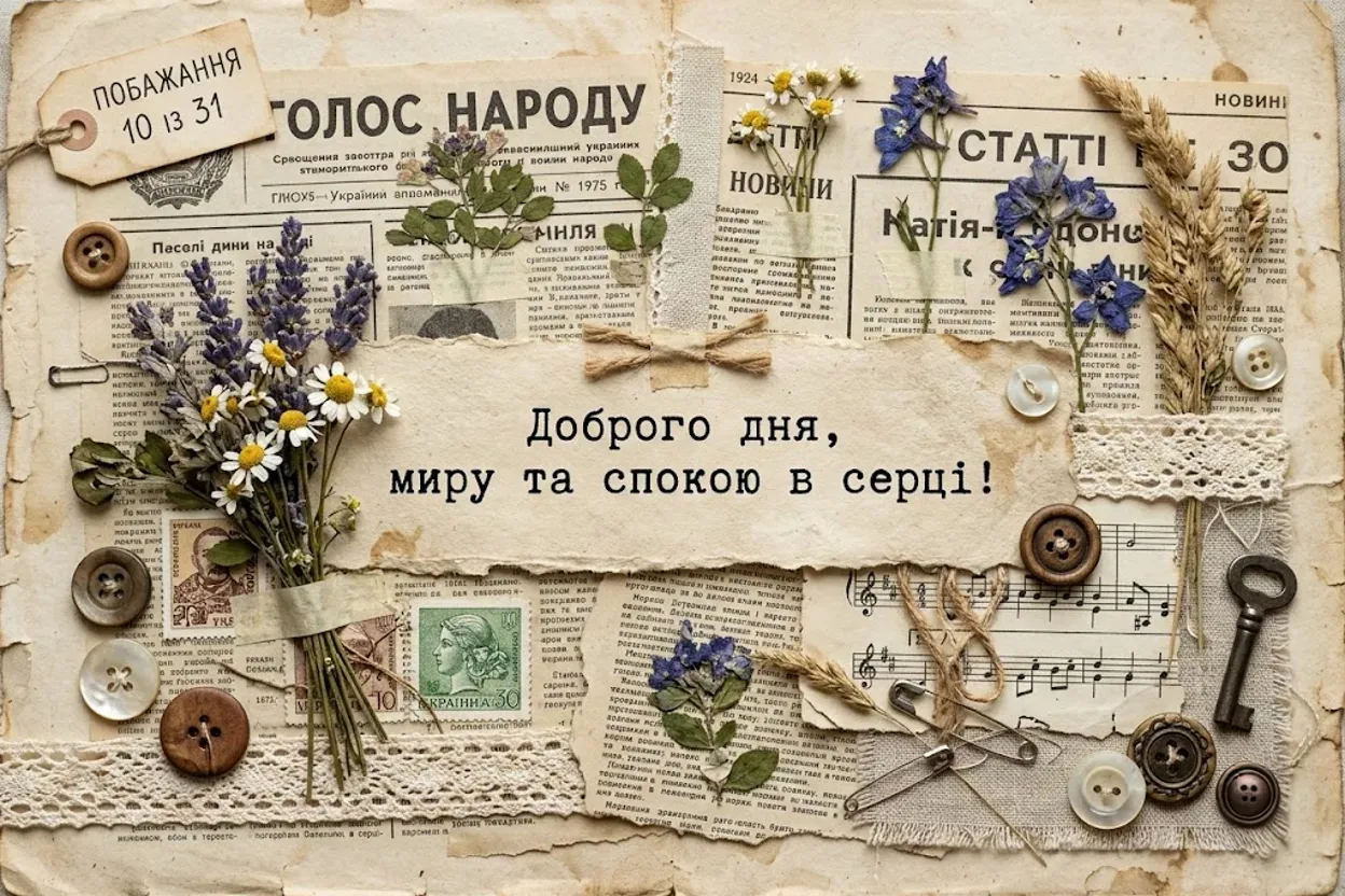 Побажання доброго дня: душевні картинки та красиві листівки для гарного настрою