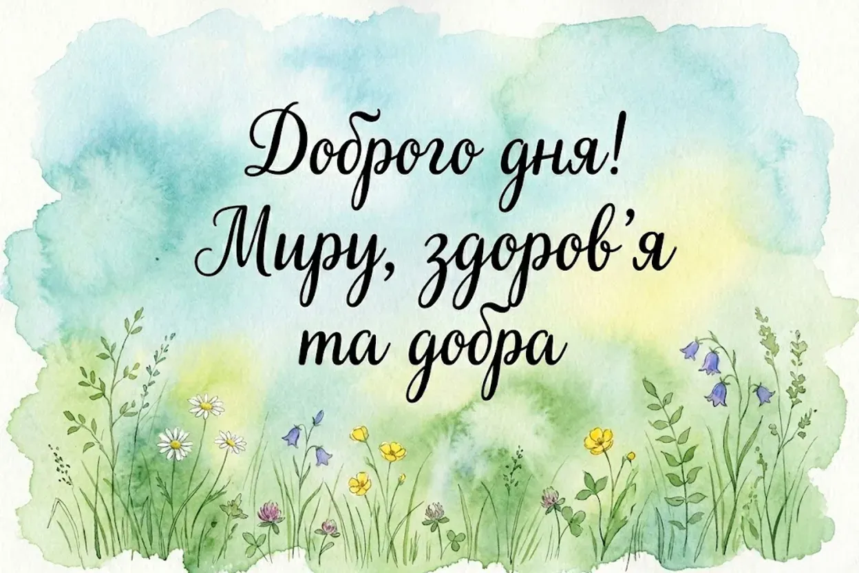 Побажання доброго дня: душевні картинки та красиві листівки для гарного настрою