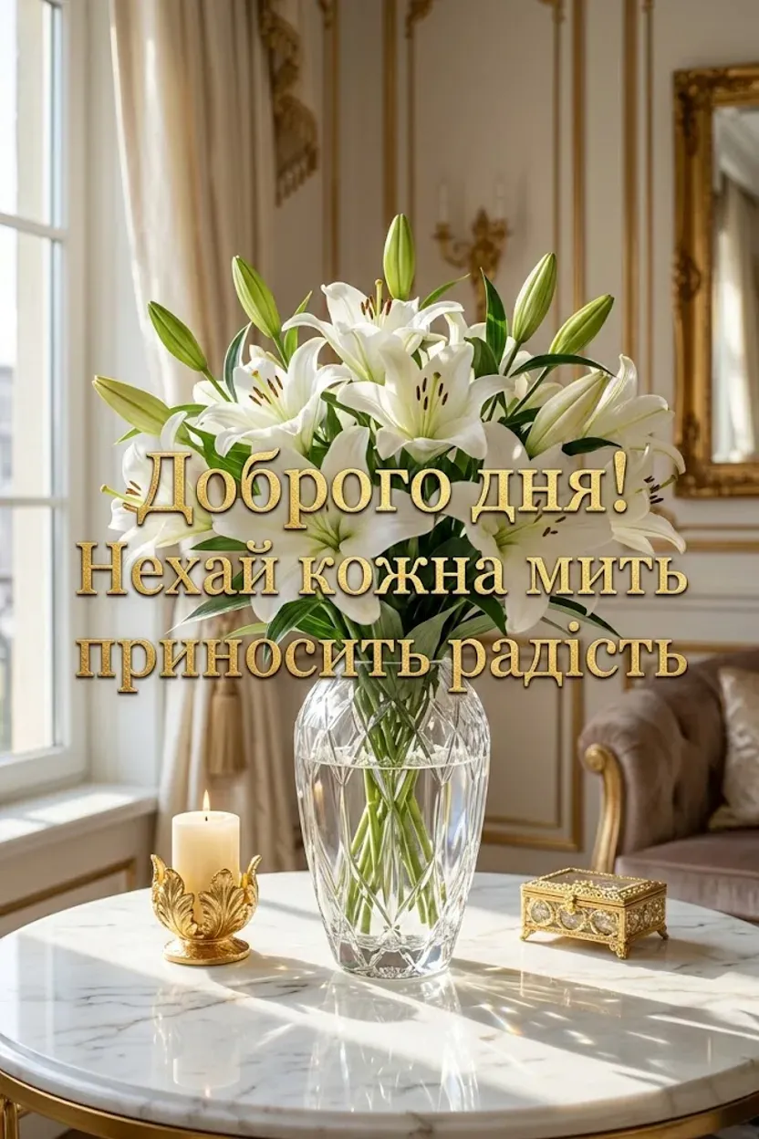 Побажання доброго дня: душевні картинки та красиві листівки для гарного настрою