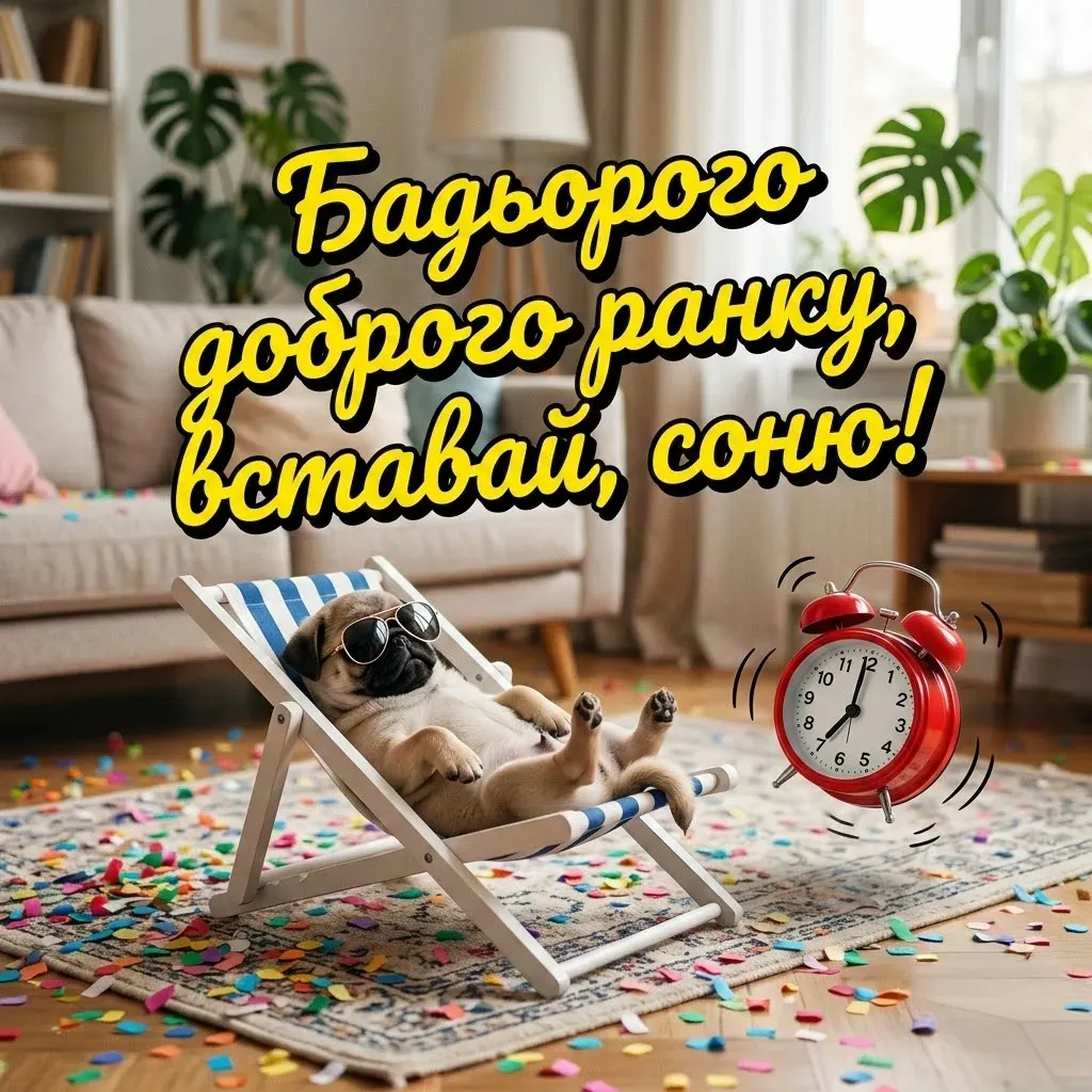 Бадьорого доброго ранку: прикольні картинки для енергійного початку дня
