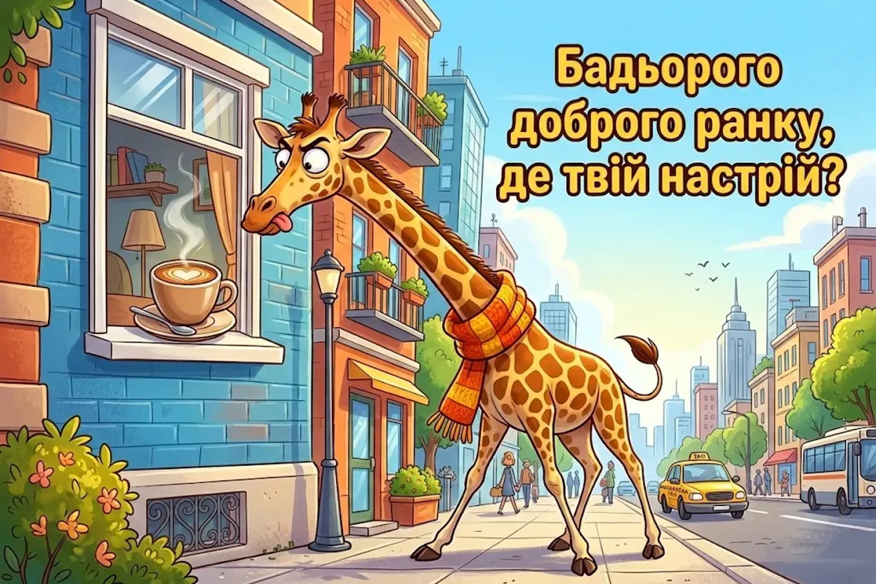 Бадьорого доброго ранку: прикольні картинки для енергійного початку дня