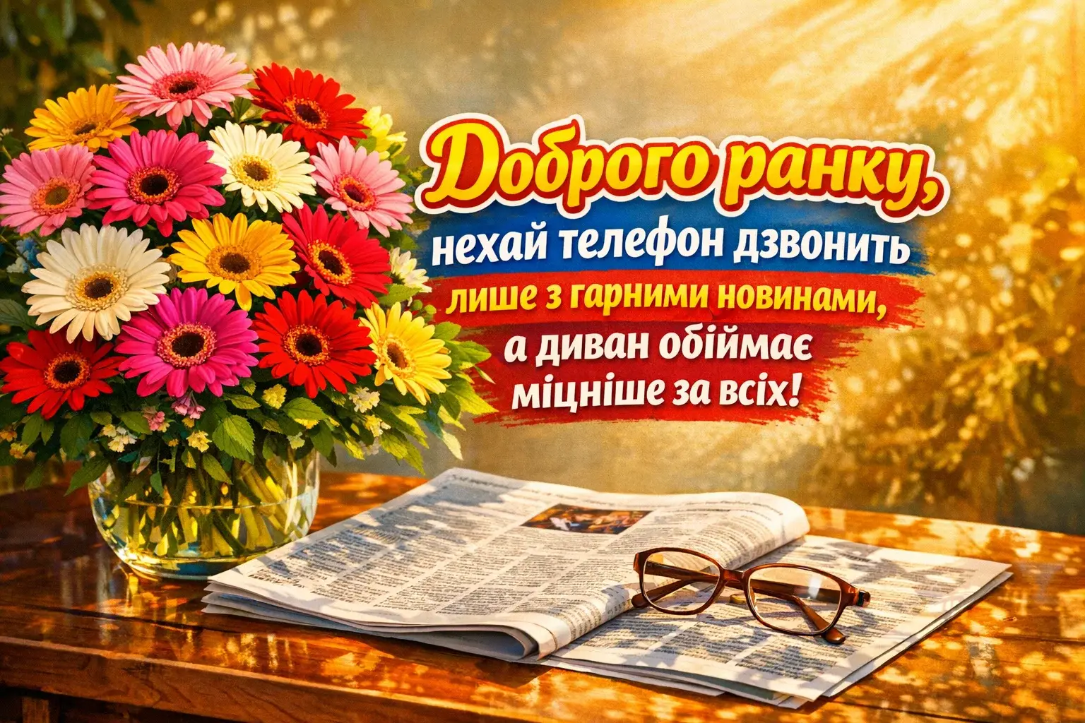 Доброго ранку, вихідні: душевні побажання та найкращі листівки для чудового відпочинку