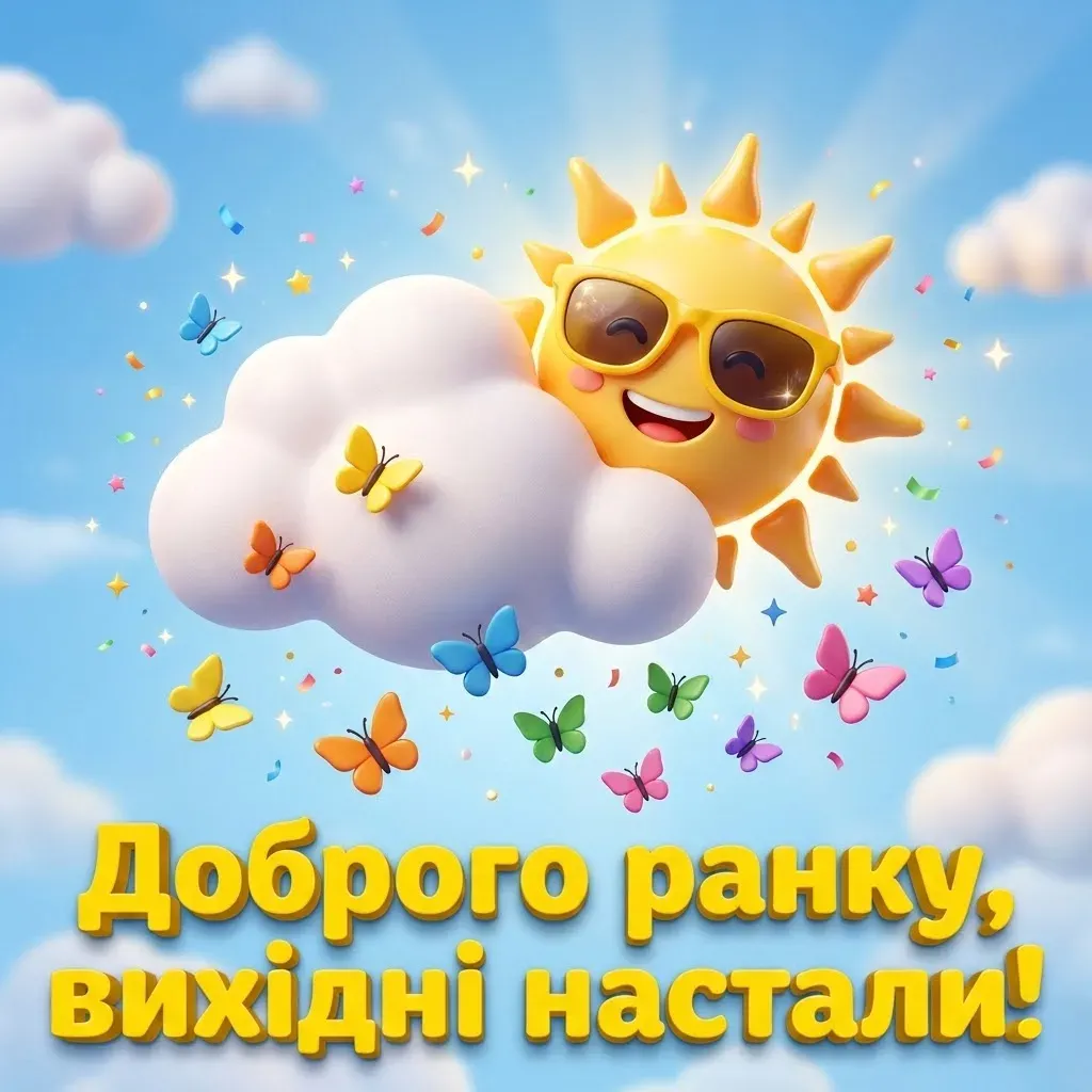 Доброго ранку, вихідні: душевні побажання та найкращі листівки для чудового відпочинку