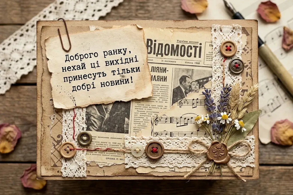 Доброго ранку, вихідні: душевні побажання та найкращі листівки для чудового відпочинку