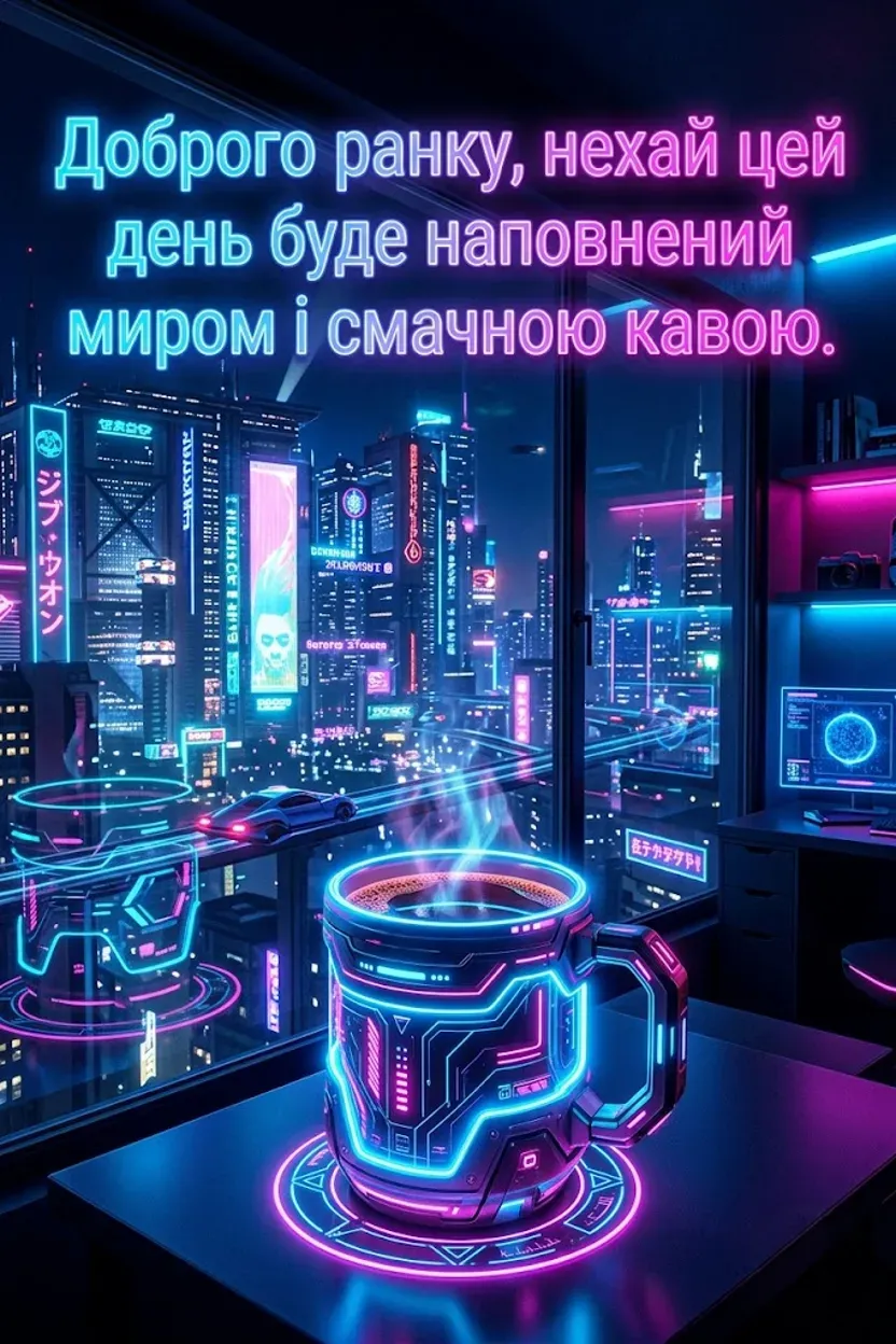 Доброго ранку, смачної кави і гарного дня: найкращі листівки та щирі побажання