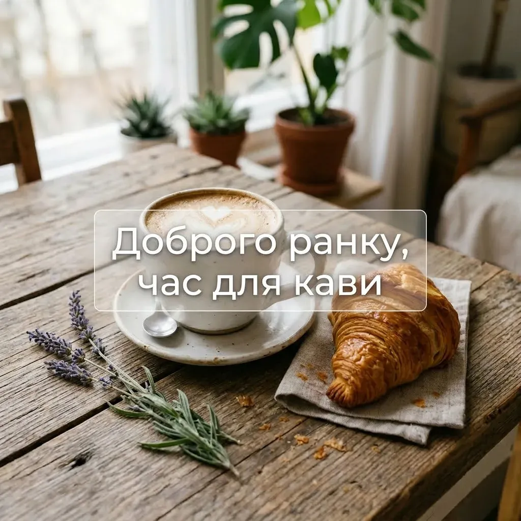 Доброго ранку, смачної кави і гарного дня: найкращі листівки та щирі побажання