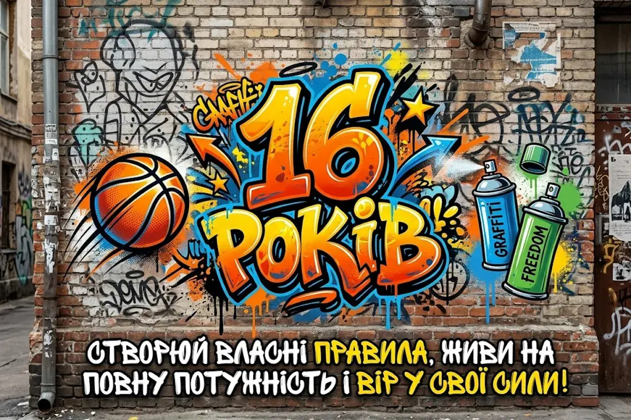 16 років — особливий рубіж: круті побажання для майбутнього чоло