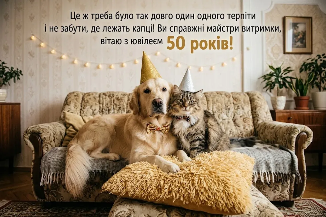 Золоте весілля: найтепліші привітання та побажання з нагоди 50-річчя шлюбу