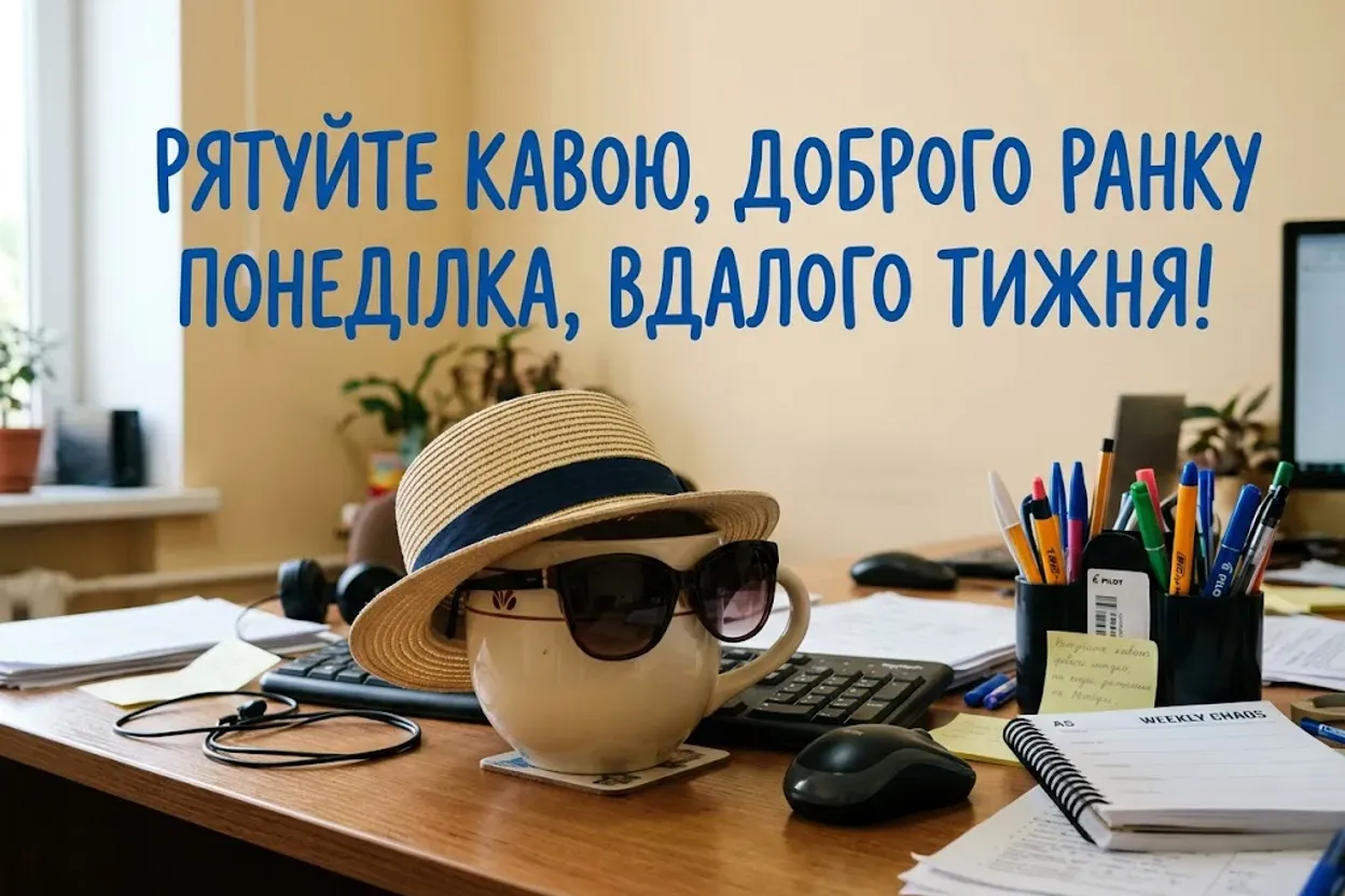 Доброго ранку понеділка та вдалого тижня: найкращі картинки та душевні листівки