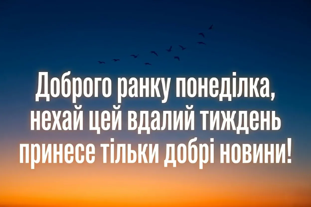 Доброго ранку понеділка та вдалого тижня: найкращі картинки та душевні листівки