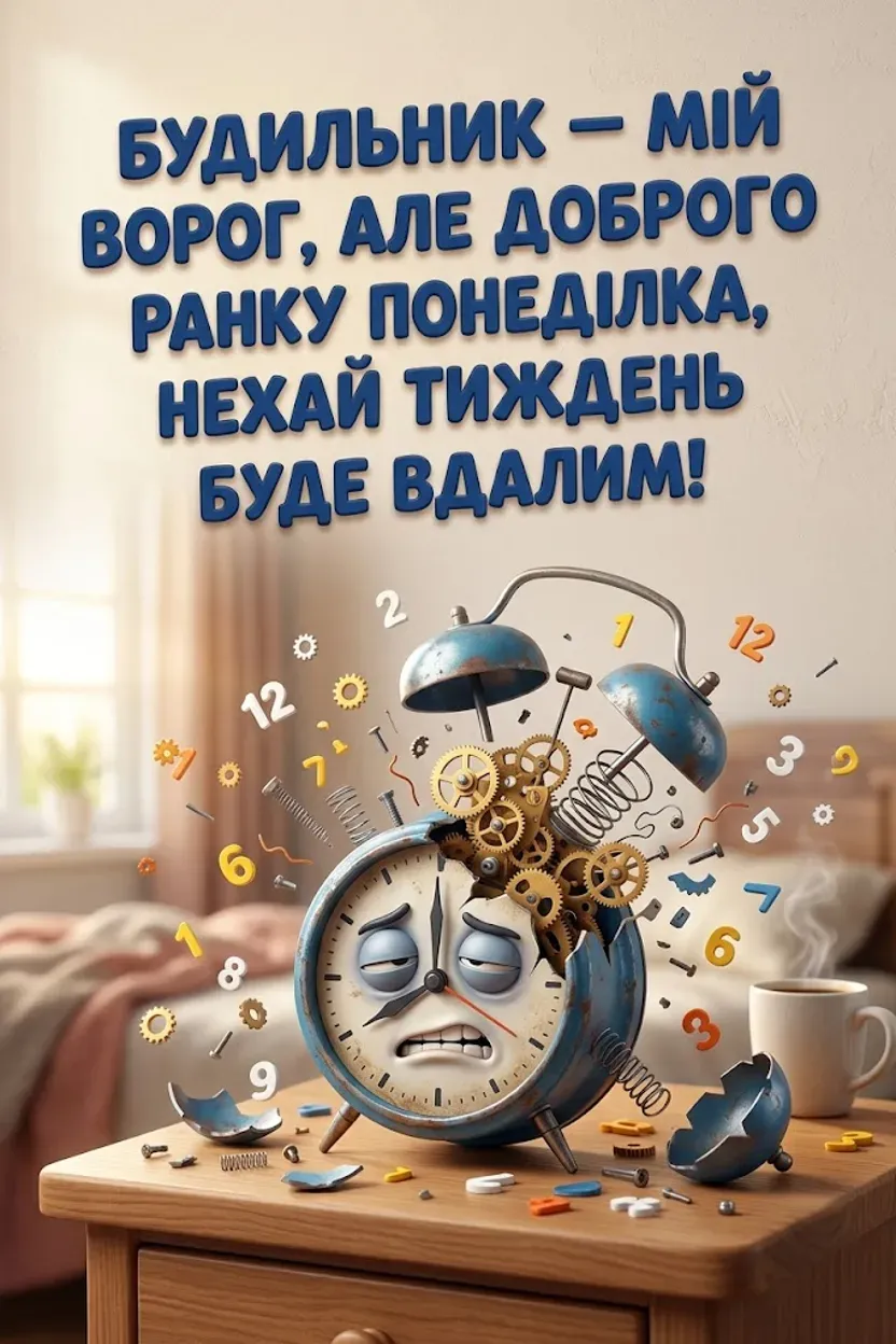 Доброго ранку понеділка та вдалого тижня: найкращі картинки та душевні листівки