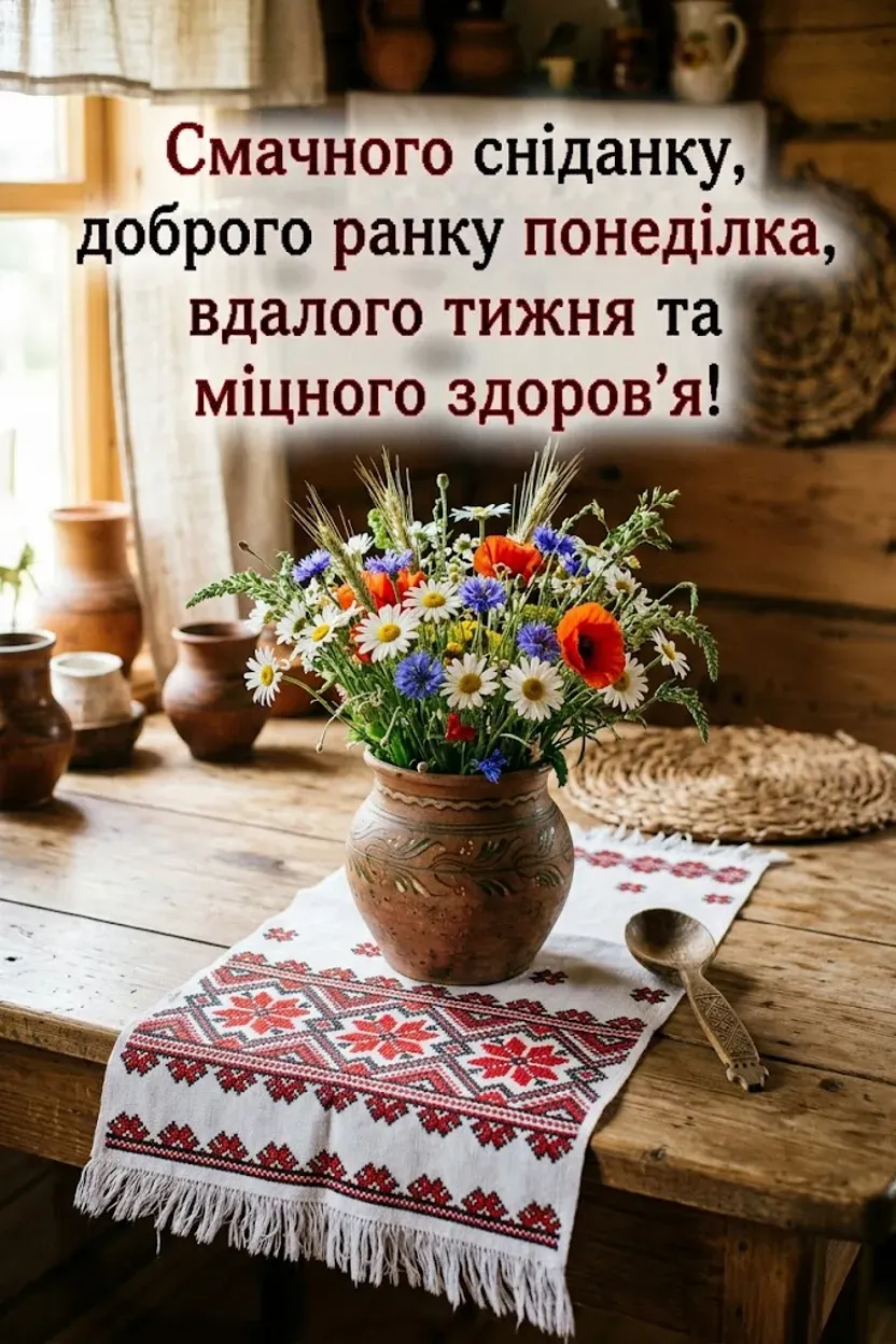 Доброго ранку понеділка та вдалого тижня: найкращі картинки та душевні листівки