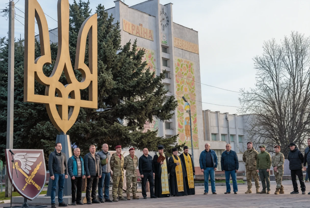 Кам’янське стало черговим етапом всеукраїнського марафону єдності «Тризуб України»